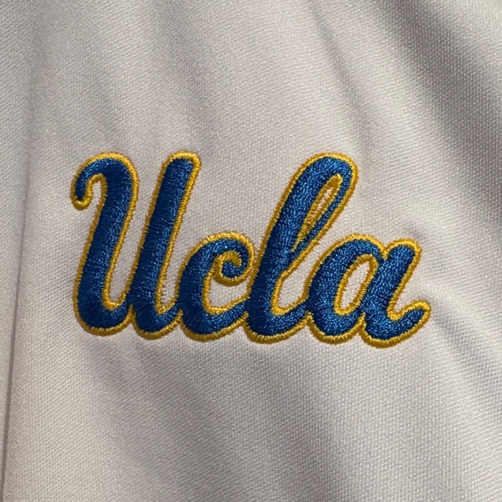 UCLA Nike White and Black Women’s Warm Up Jacket - L